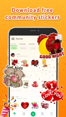 Personal Sticker android App screenshot 1